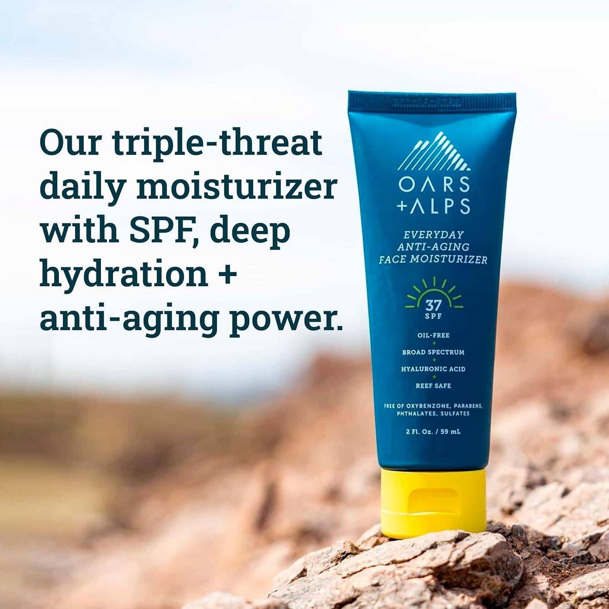 OARS + ALPS Hybrid Sunscreen - SPF 37 - 2 fl oz - thumbnail 3