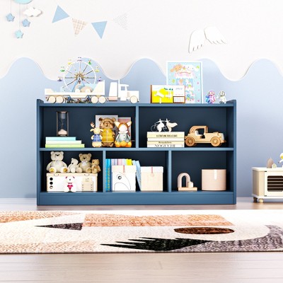 TinyHomie Wooden Children's Storage Cabinet with Open Compartment