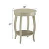 Maliang 24" H  Accent Table, Side Table - 3 of 4