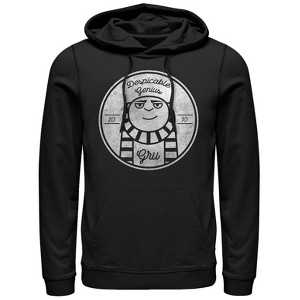 Men's Despicable Me Gru Genius 2010 Pull Over Hoodie - 1 of 3