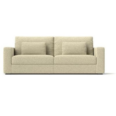 CAVINAS 83" Modern 3 Seater Sofa Couches, Comfortable Couch with Detachable Cover & Double Cushioning, for Small Space