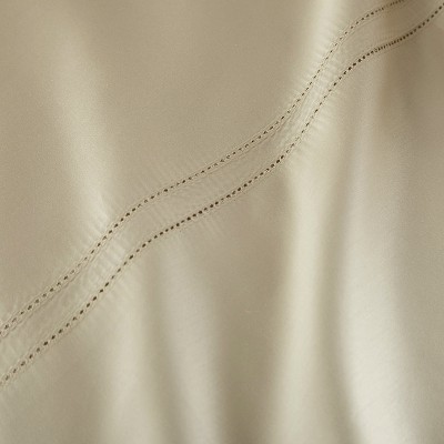 Yalda Tan Queen Egyptian Cotton Sateen Sheet Set