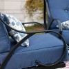 2pk Outdoor Rocking Chairs with Cushions - Lokatse - 4 of 4