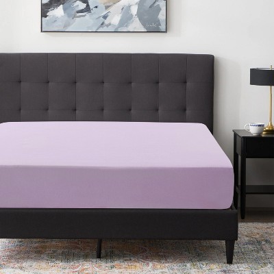 Fitted Sheet Only - Twin Size Extra Deep Pocket up to 16 Lavender Fitted Bed Sheet