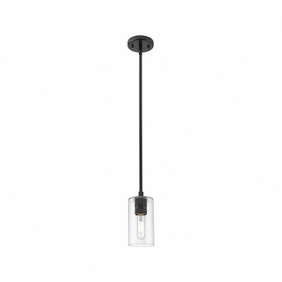 Crown Point - 1 Light Pendant In Industrial Style-8.38 Inches Tall and 3.88 Inches Wide