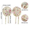 Unique Bargains Women's Faux Silk Floral Hair Bonnet - 4 of 4