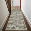 Vintage Floral Rug Washable Rug Non Slip for Living Rooms - 3 of 4