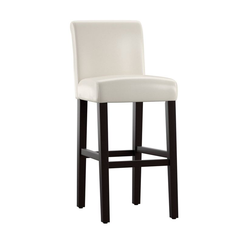 Set of 2 29&#34; Vermont Faux Leather Counter Height Barstool White - Inspire Q, 3 of 8