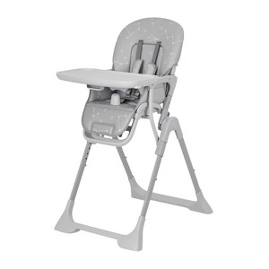 GustoWave Baby High Chair, Foldable Feeding Chair for Babies & Toddlers, Adjustable Height/Backrest/Footrest, Removable Tray, Fast Folding - 1 of 4