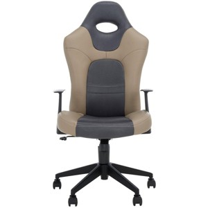 Belinda Desk Chair - Black/Grey - Safavieh - 1 of 4