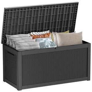 PAGED Decx Boxes with Built-in Handle,Waterproof Storage Box with Lockable,Decx Boxes for Gardening Tools,UV Resistant - 1 of 4