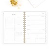 Sugar Paper Essentials 2024-25 Weekly/Monthly Planner 8.5"x6.125" Pale Pink: Agenda, Calendar, Twin-Wire Binding - 3 of 4
