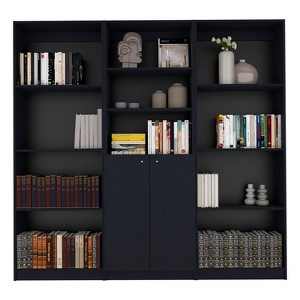 NicBex 11 Shelves File Cabinet with 1 Cabinet,Office Cabinet with Tier-Shelving Design,Modern Storage Cabinet,Filing Cabinet for Home Office - 1 of 4