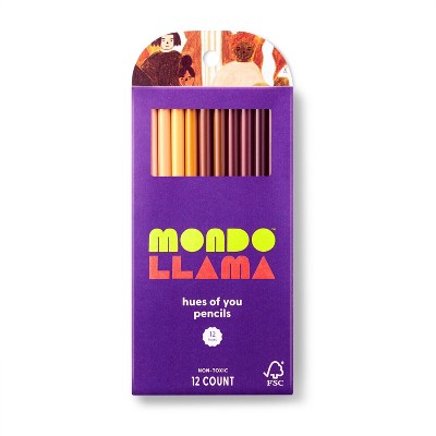 12ct Hues of You Colored Pencils - Mondo Llama™