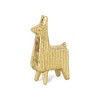 Cheung's Sidero Golden Cast Iron Llama Table Decor - 3 of 4