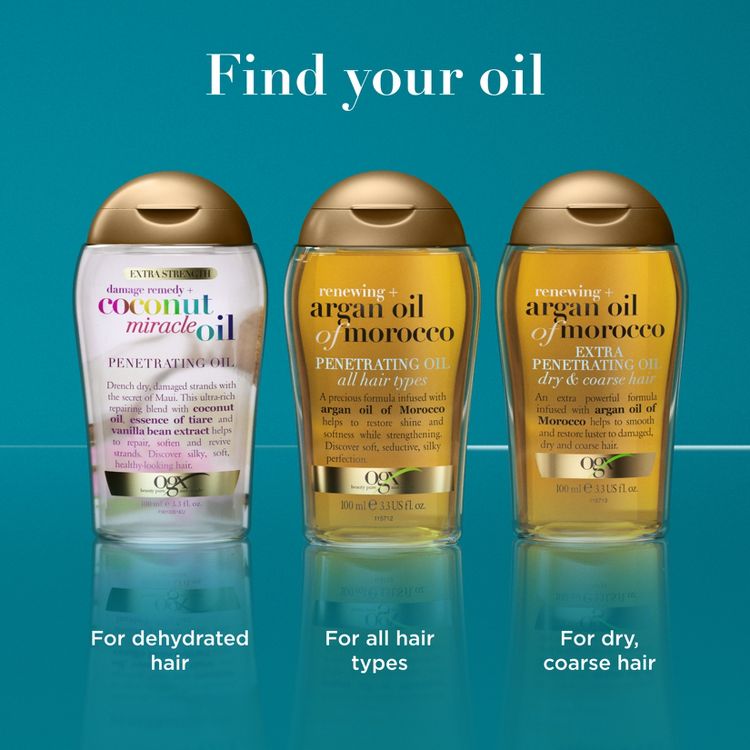 OGX Renewing + Argan Oil of Morocco Penetrating Hair Oil Treatment - 3.3 fl oz, 6 of 11