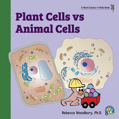 Plant Cells vs Animal Cells - by  Rebecca Woodbury (Paperback)