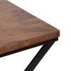 Kate and Laurel Laraway Folding Side Table - 4 of 4