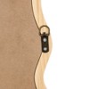 GreenEver Solid Wood Wavy Rectangle Mirror - Natural Wood 40' x 28' Modern Wall Decor for Bathroom, Bedroom, Living Room, Dining Room, Entryway - 4 of 4