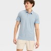 Men's Striped Pique Polo Shirt - All In Motion™ - 3 of 3