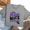 Simply Sage Market Mom Wife Witch Colorful Puff Print Garment Dyed Tee - 3 of 4
