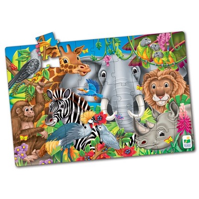 The Learning Journey Puzzle Doubles Find It! Dino (50 Pieces) : Target