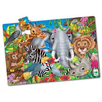The Learning Journey Jumbo Floor Puzzles Animals of The World (50 pieces)