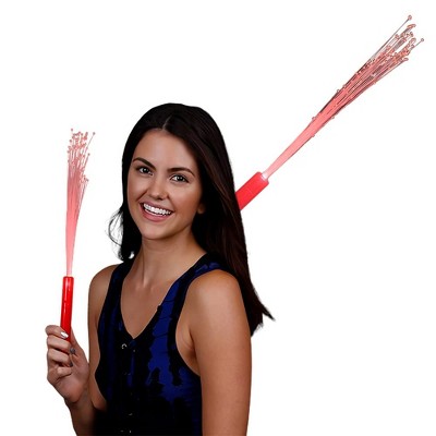 Magic Matt’s Brilliant Blinkys Red Fiber Optic Wand with Red LEDs