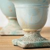 Sullivans Set of 2 Ceramic Urn Vases 6.25"H & 5"H Blue - 2 of 4