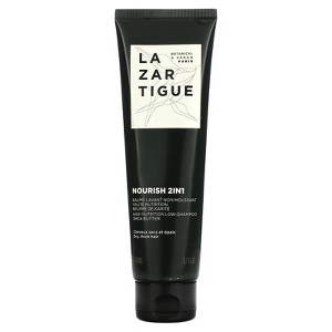 Lazartigue Nourish 2-In-1 Shampoo, Highly Nourishing Non-Foaming Cleansing Balm, Enriched with Shea, No Friction or Breakage, Intensely Cleanses Hair - 1 of 2