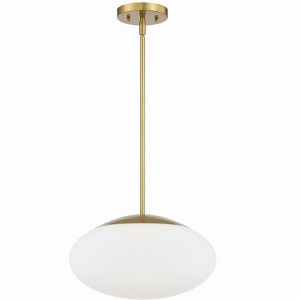 Craftmade Lighting Gaze 1 - Light Pendant in  Satin Brass - 1 of 1