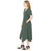 Woman Within Plus Size Drape Hem Dress - 4 of 4