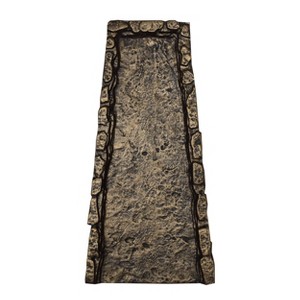 Stone Rock Cast Aluminum Downspout Gutter Splash Block Bronze Slate - Oakland Living: 24" Length, No Assembly, 7.5 lbs - 1 of 4