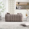 ORRD Plush Chenille Large Bean Bag Chair for 2 People, High Resilience Foam Sofa for Reading with Handles, Lounge Chair for Living Room & Bedroom - 4 of 4