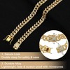Unique Bargains Durable Rhinestone Dog Chain 1 Pc - 4 of 4
