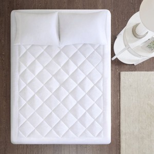 Infurnic Mattresses Deep Pocket Waterproof Mattress Pad with Moisture-Wicking Features, Classic Quilting for Healthier Sleep, White, 75"*54"*0.8" - 1 of 4