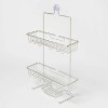 Target Wide Bathroom Shower Caddy Silver- Made By Design™ Rust