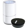 Nispira True HEPA H13 Air Filter Replacement for hOmeLabs Compact Air Purifier HME020248N 3 Stage Filtration with Night Light Office Bedroom, 3 Units - 2 of 4