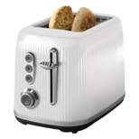 Oster Retro 2 Slice Toaster with Extra Wide Slots in White