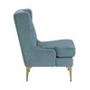 NicBex Modern Accent Chair, Living Room Chair with Solid Wood Legs Upholstery Pocket Coils Armchair for Bedroom - 2 of 4