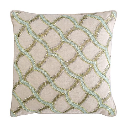 EY Essentials Ishana Seaglass Throw Pillow