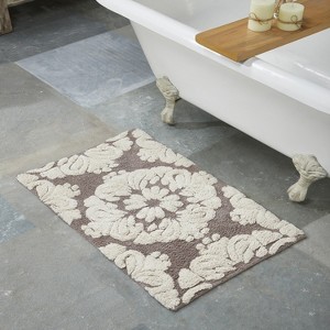 Medallion Collection 100% Cotton Tufted Bath Rug Set of 3 - Better Trends - 1 of 4