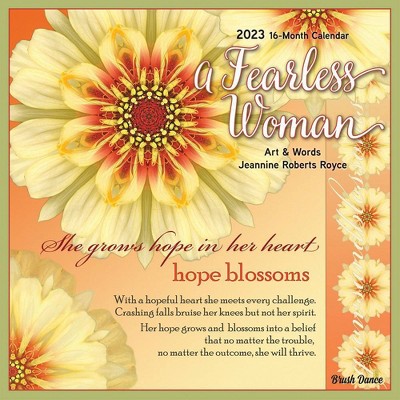 2023 Square Wall Calendar Live With Intention - Browntrout : Target