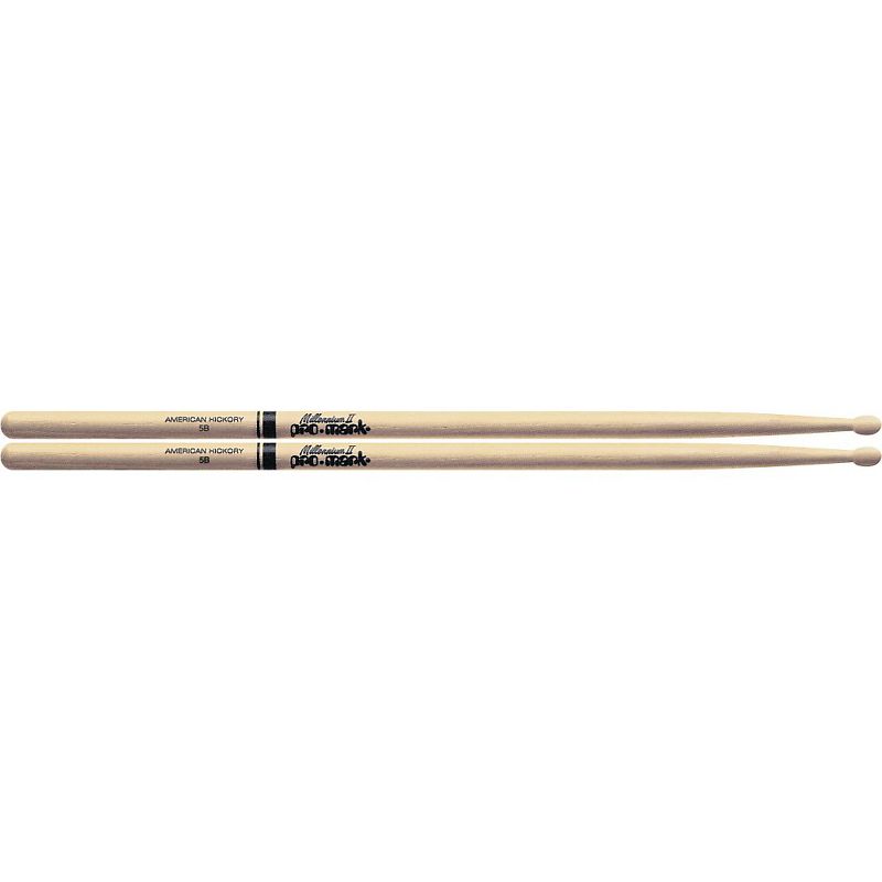 Evans EC Reverse Dot Snare Batter and Snare Side Head Pack With Free Pair of Promark Sticks Wood 5B, 2 of 5