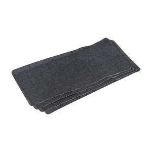 Unique Bargains Iron-on Washable Pants Bags Hole Repairing Denim Patches 4 Pcs - 1 of 4