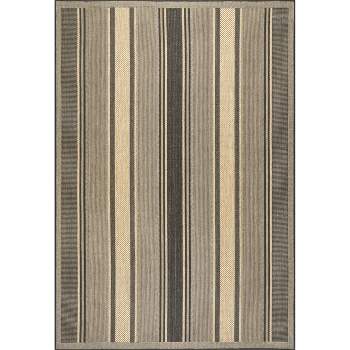 nuLOOM Piper Nautical Striped Indoor and Outdoor Patio Area Rug