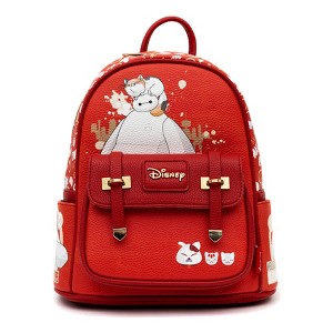 Big Hero 6 -- Baymax WondaPop 11" Vegan Leather Fashion Mini Backpack - 1 of 4