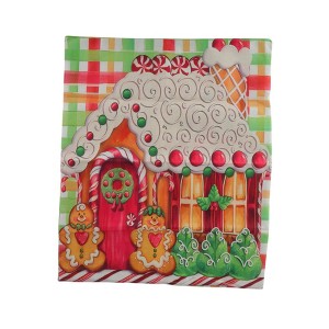 Unique Bargains Dining Chair Slipcovers Linen White Pink Purple 22.83"x19.29" 1 Pc - 1 of 4