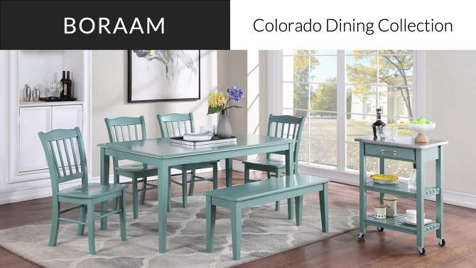 Rectangular Colorado Dining Table Aspenvalley - Boraam, 2 of 9, play video