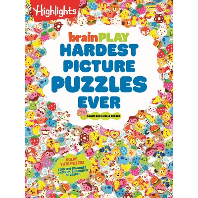Brainplay Hardest Picture Puzzles Ever - (Brainplay Puzzle Books) (Paperback)
